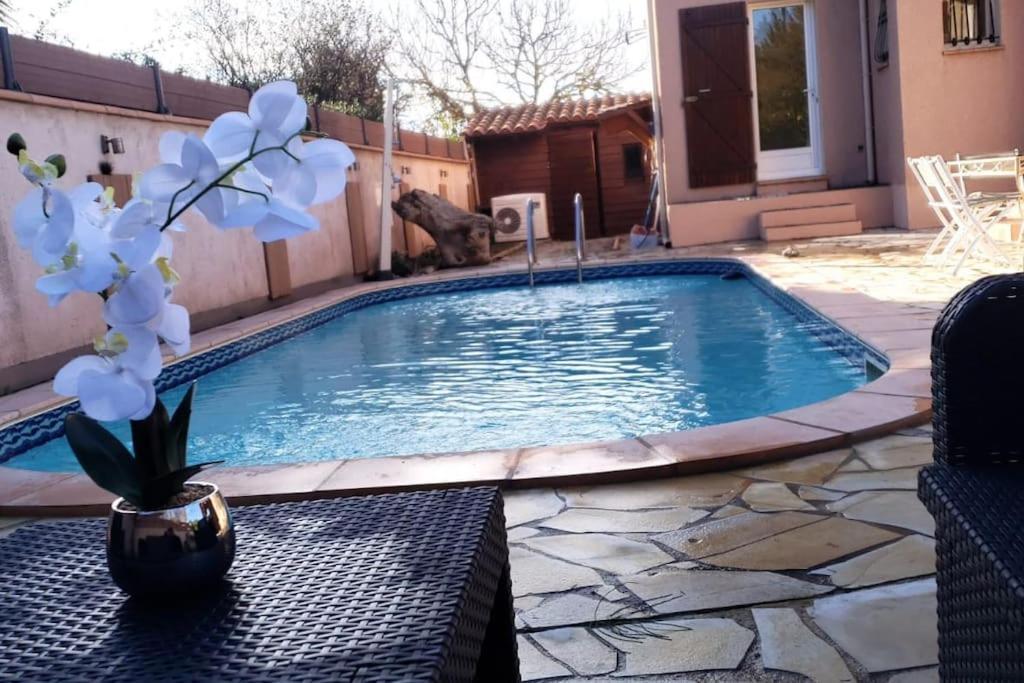Villa Avec Piscine A St Marie La Mer Сент-Марі-ла-Мер Екстер'єр фото